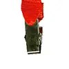 Metal Crocodile Clip On A Red Lanyard