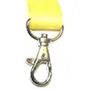 Metal Trigger Clip On A Yellow Lanyard