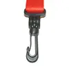 Plastic Clip On A Red Lanyard