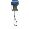 String Clip/Mobile Device Clip On A Blue Lanyard