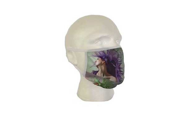 Spa Mask (Hair Design) - Side View
