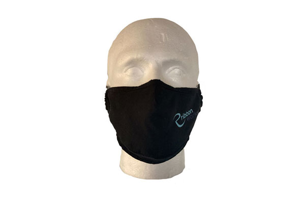 Printed Cotton Mask - Front View