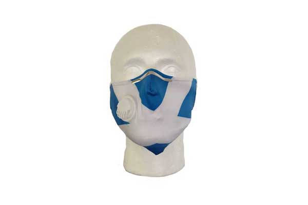 Saltire Cloth Face Mask - Front View